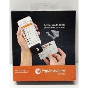 BNIB PayAnywhere Mobile Credit Card Reader Android iPhone Read Description